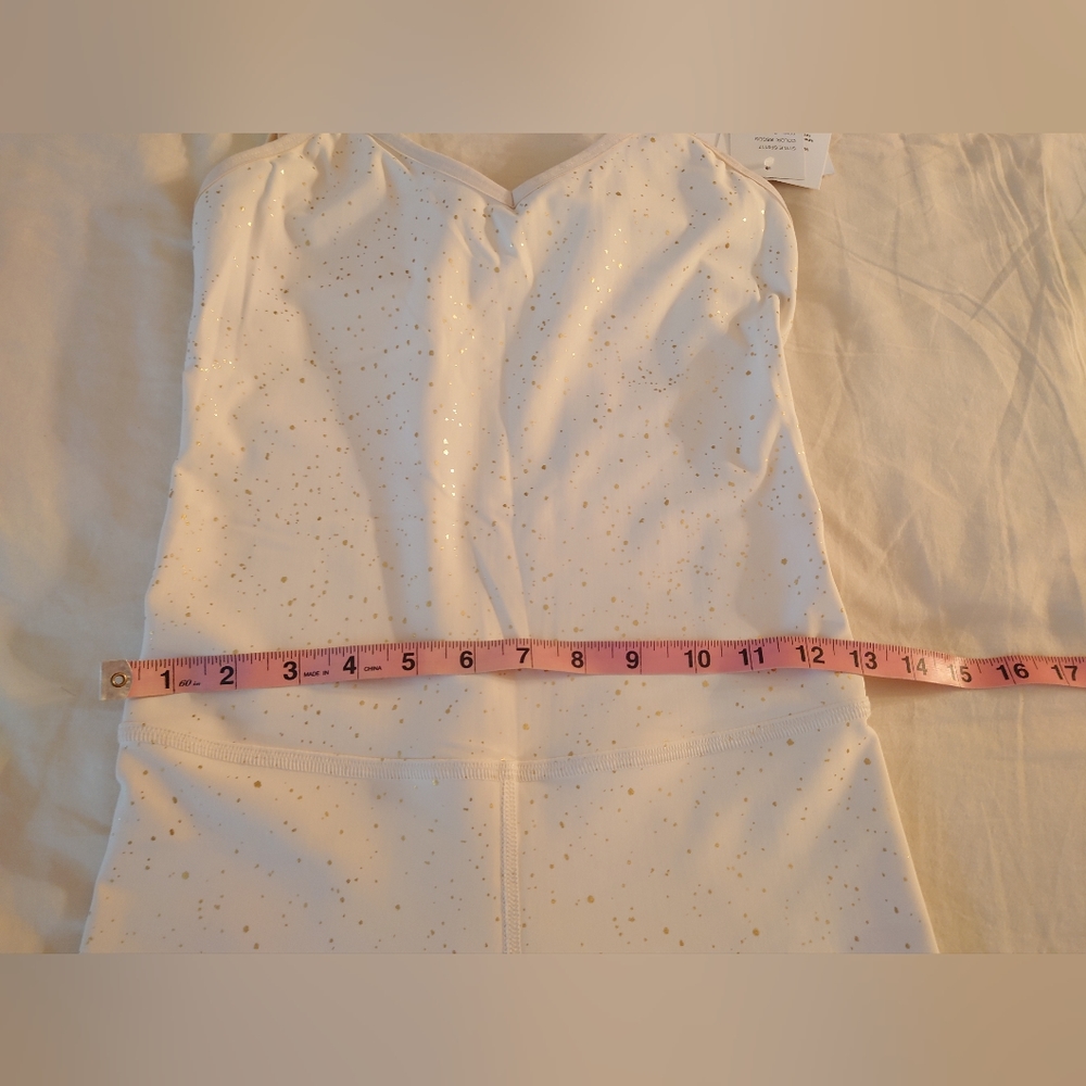 NWT Gold Ivory BEYOND YOGA Alloy Ombre Elevation Jumpsuit S Carbon38 Small HTF - Picture 5 of 11